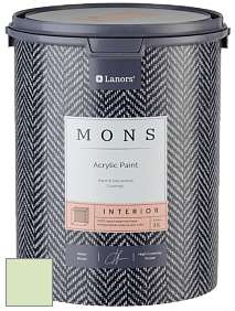 MONS INTERIOR PAINT – 100% акриловая глубоко матовая краска, 3% блеска цвет NCS S 0520-G30Y 