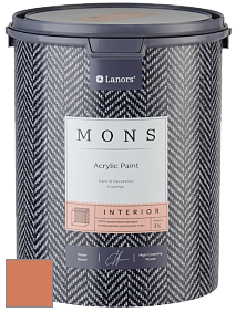 MONS INTERIOR PAINT – 100% акриловая глубоко матовая краска, 3% блеска цвет NCS S 2050-Y60R 