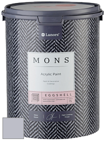 MONS EGGSHELL PAINT – 100% акриловая шелковисто-матовая краска, 7 % блеска цвет NCS S 2010-R60B 