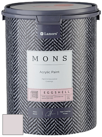 MONS EGGSHELL PAINT – 100% акриловая шелковисто-матовая краска, 7 % блеска цвет NCS S 1005-R20B 