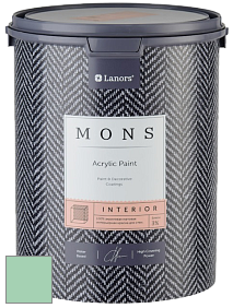 MONS INTERIOR PAINT – 100% акриловая глубоко матовая краска, 3% блеска цвет NCS S 1030-G 