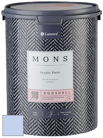 MONS EGGSHELL PAINT – 100% акриловая шелковисто-матовая краска, 7 % блеска цвет NCS S 0525-R70B 