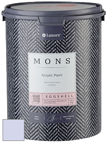 MONS EGGSHELL PAINT – 100% акриловая шелковисто-матовая краска, 7 % блеска цвет NCS S 0520-R60B 