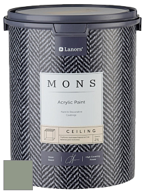 MONS CEILING PAINT – Aбсолютно матовая потолочная краска, 2% блеска цвет NCS S 4010-G30Y 