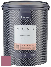 MONS INTERIOR PAINT – 100% акриловая глубоко матовая краска, 3% блеска цвет NCS S 3040-R20B 