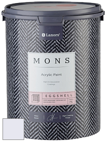 MONS EGGSHELL PAINT – 100% акриловая шелковисто-матовая краска, 7 % блеска цвет NCS S 0507-R60B 