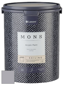 MONS CEILING PAINT – Aбсолютно матовая потолочная краска, 2% блеска цвет NCS S 3005-R50B 