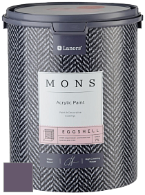 MONS EGGSHELL PAINT – 100% акриловая шелковисто-матовая краска, 7 % блеска цвет NCS S 6020-R50B 