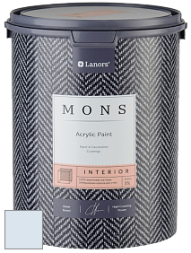 MONS INTERIOR PAINT – 100% акриловая глубоко матовая краска, 3% блеска цвет NCS S 0510-R80B 