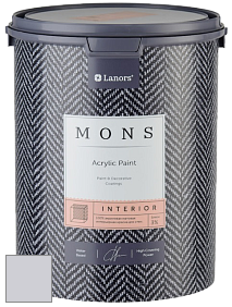 MONS INTERIOR PAINT – 100% акриловая глубоко матовая краска, 3% блеска цвет NCS S 1505-R60B 