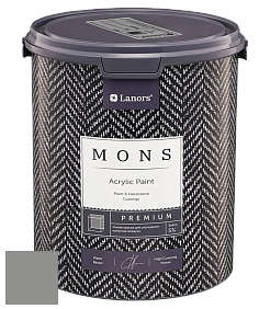 MONS PREMIUM PAINT – 100% акриловая интерьерная краска с шелковистым матовым блеском цвет NCS S 4502-G50Y 