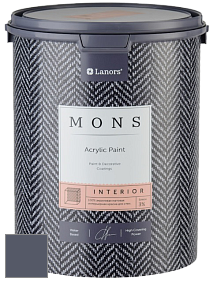 MONS INTERIOR PAINT – 100% акриловая глубоко матовая краска, 3% блеска цвет NCS S 7010-R70B 