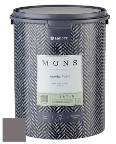 MONS SATIN PAINT – 100% акриловая полуматовая краска, 12% блеска цвет NCS S 6005-R20B 