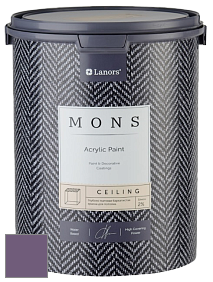 MONS CEILING PAINT – Aбсолютно матовая потолочная краска, 2% блеска цвет NCS S 5030-R50B 