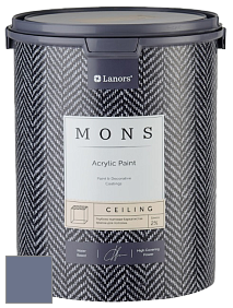 MONS CEILING PAINT – Aбсолютно матовая потолочная краска, 2% блеска цвет NCS S 5020-R70B 