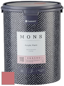 MONS EGGSHELL PAINT – 100% акриловая шелковисто-матовая краска, 7 % блеска цвет NCS S 2050-R 