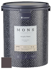 MONS CEILING PAINT – Aбсолютно матовая потолочная краска, 2% блеска цвет MONS 61 Фиолетово-пурпурный
