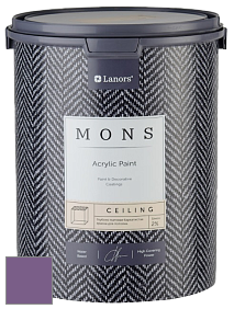 MONS CEILING PAINT – Aбсолютно матовая потолочная краска, 2% блеска цвет NCS S 4040-R50B 
