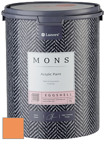 MONS EGGSHELL PAINT – 100% акриловая шелковисто-матовая краска, 7 % блеска цвет NCS S 1060-Y40R 