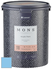 MONS INTERIOR PAINT – 100% акриловая глубоко матовая краска, 3% блеска цвет NCS S 0540-R90B 