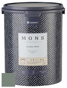 MONS CEILING PAINT – Aбсолютно матовая потолочная краска, 2% блеска цвет NCS S 5010-G10Y 