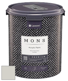 MONS PREMIUM PAINT – 100% акриловая интерьерная краска с шелковистым матовым блеском цвет NCS S 1502-Y 