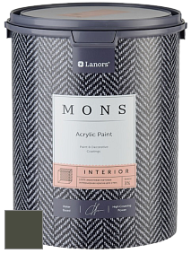 MONS INTERIOR PAINT – 100% акриловая глубоко матовая краска, 3% блеска цвет NCS S 8010-G50Y 