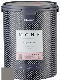 MONS EGGSHELL PAINT – 100% акриловая шелковисто-матовая краска, 7 % блеска цвет NCS S 5502-Y50R 