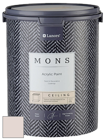 MONS CEILING PAINT – Aбсолютно матовая потолочная краска, 2% блеска цвет NCS S 1005-Y80R 