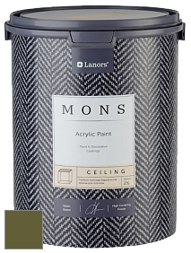 MONS CEILING PAINT – Aбсолютно матовая потолочная краска, 2% блеска цвет NCS S 5540-G50Y 