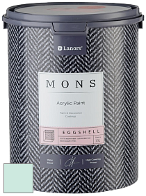 MONS EGGSHELL PAINT – 100% акриловая шелковисто-матовая краска, 7 % блеска цвет NCS S 0515-B80G 