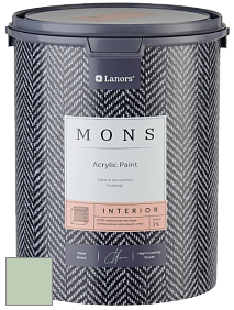 MONS INTERIOR PAINT – 100% акриловая глубоко матовая краска, 3% блеска цвет NCS S 1515-G20Y 