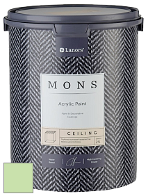MONS CEILING PAINT – Aбсолютно матовая потолочная краска, 2% блеска цвет NCS S 0530-G30Y 