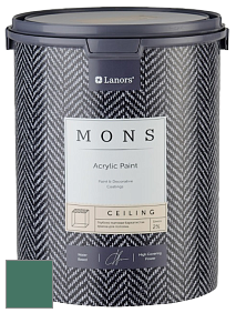 MONS CEILING PAINT – Aбсолютно матовая потолочная краска, 2% блеска цвет NCS S 5030-B90G 