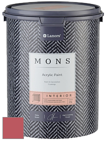 MONS INTERIOR PAINT – 100% акриловая глубоко матовая краска, 3% блеска цвет NCS S 2060-R 