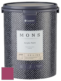 MONS CEILING PAINT – Aбсолютно матовая потолочная краска, 2% блеска цвет NCS S 2065-R20B 