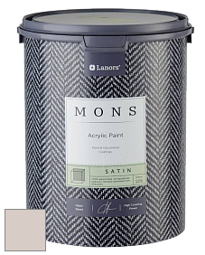 MONS SATIN PAINT – 100% акриловая полуматовая краска, 12% блеска цвет NCS S 1505-Y80R 