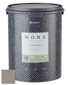 MONS SATIN PAINT – 100% акриловая полуматовая краска, 12% блеска цвет NCS S 4502-Y50R 