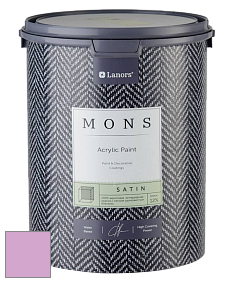 MONS SATIN PAINT – 100% акриловая полуматовая краска, 12% блеска цвет NCS S 1040-R40B 
