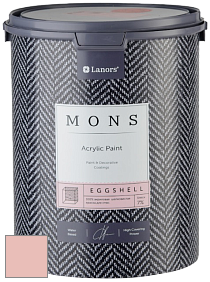 MONS EGGSHELL PAINT – 100% акриловая шелковисто-матовая краска, 7 % блеска цвет NCS S 1020-Y90R 