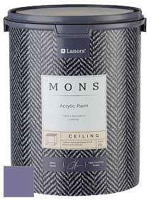 MONS CEILING PAINT – Aбсолютно матовая потолочная краска, 2% блеска цвет NCS S 4030-R60B 