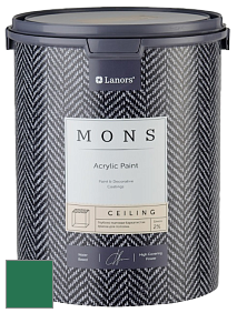 MONS CEILING PAINT – Aбсолютно матовая потолочная краска, 2% блеска цвет NCS S 4050-G 