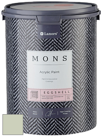 MONS EGGSHELL PAINT – 100% акриловая шелковисто-матовая краска, 7 % блеска цвет NCS S 1510-G40Y 