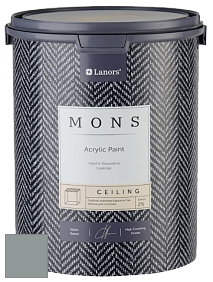 MONS CEILING PAINT – Aбсолютно матовая потолочная краска, 2% блеска цвет NCS S 4005-B50G 
