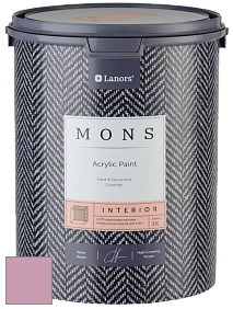 MONS INTERIOR PAINT – 100% акриловая глубоко матовая краска, 3% блеска цвет NCS S 2030-R30B 