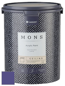 MONS CEILING PAINT – Aбсолютно матовая потолочная краска, 2% блеска цвет NCS S 4050-R60B 