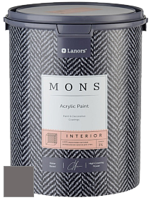 MONS INTERIOR PAINT – 100% акриловая глубоко матовая краска, 3% блеска цвет NCS S 6502-R 