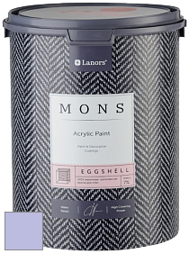 MONS EGGSHELL PAINT – 100% акриловая шелковисто-матовая краска, 7 % блеска цвет NCS S 1030-R60B 