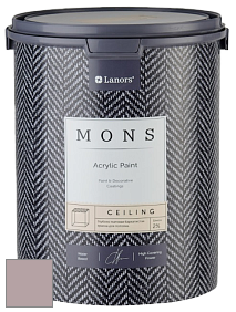 MONS CEILING PAINT – Aбсолютно матовая потолочная краска, 2% блеска цвет NCS S 3010-R10B 