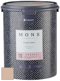 MONS EGGSHELL PAINT – 100% акриловая шелковисто-матовая краска, 7 % блеска цвет NCS S 2010-Y50R 